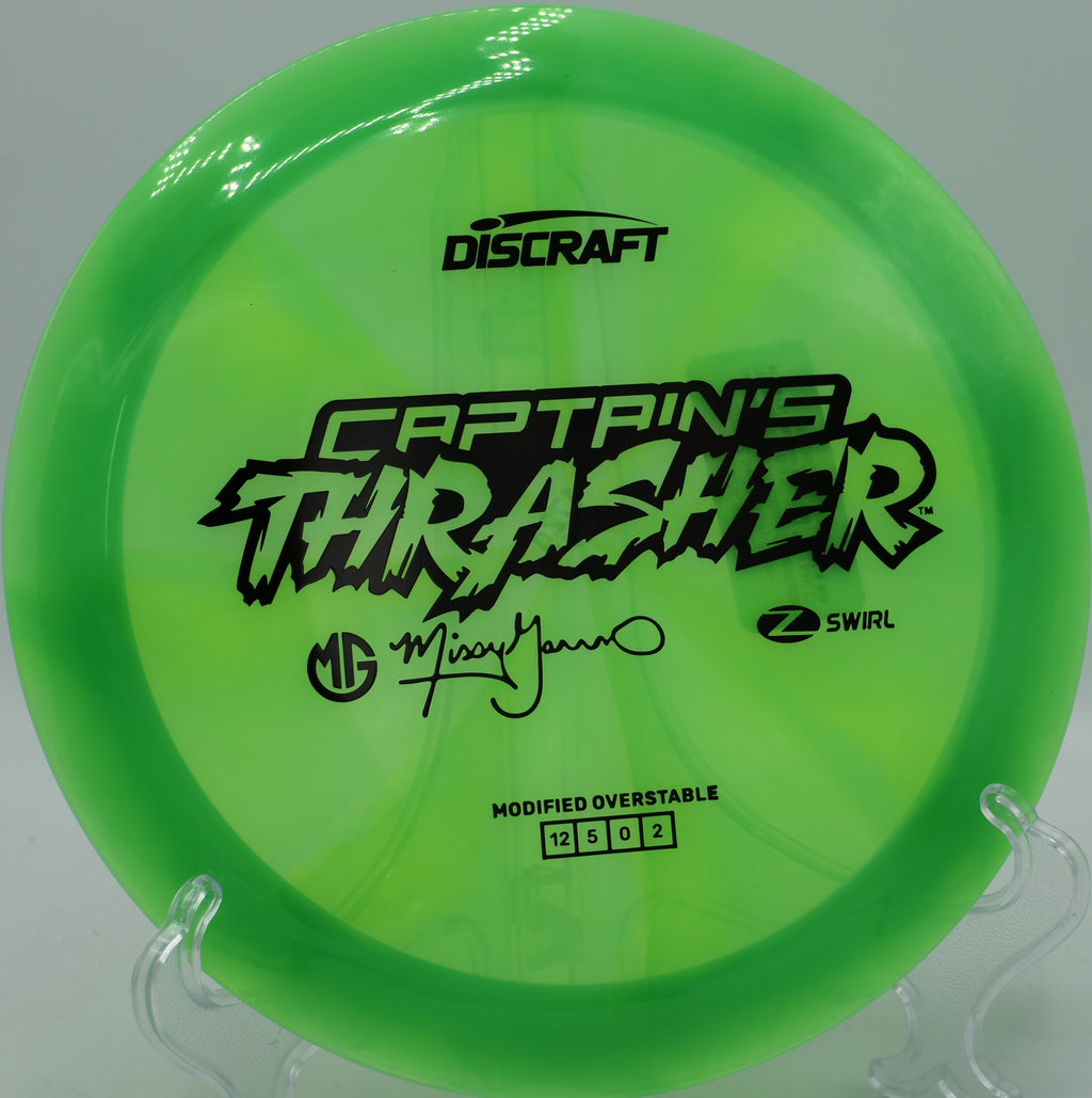 Z Swirl Captain's Thrasher displayed at Panther Creek DGC, Springfield IL for shot shaping
