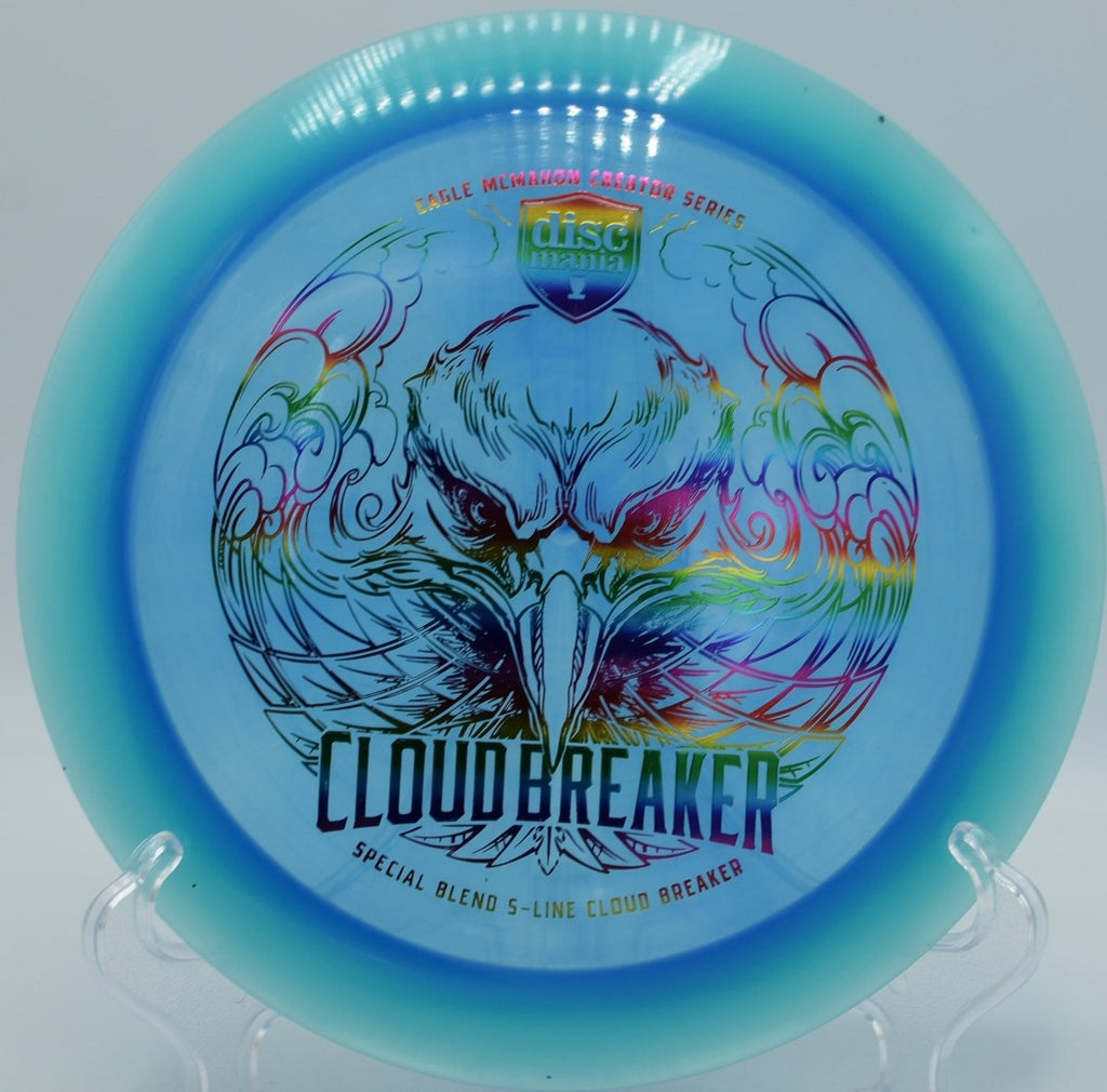Discmania Cloud Breaker Creator Series power drive into headwind at Northwood Park Disc Golf Course in Morton, Illinois