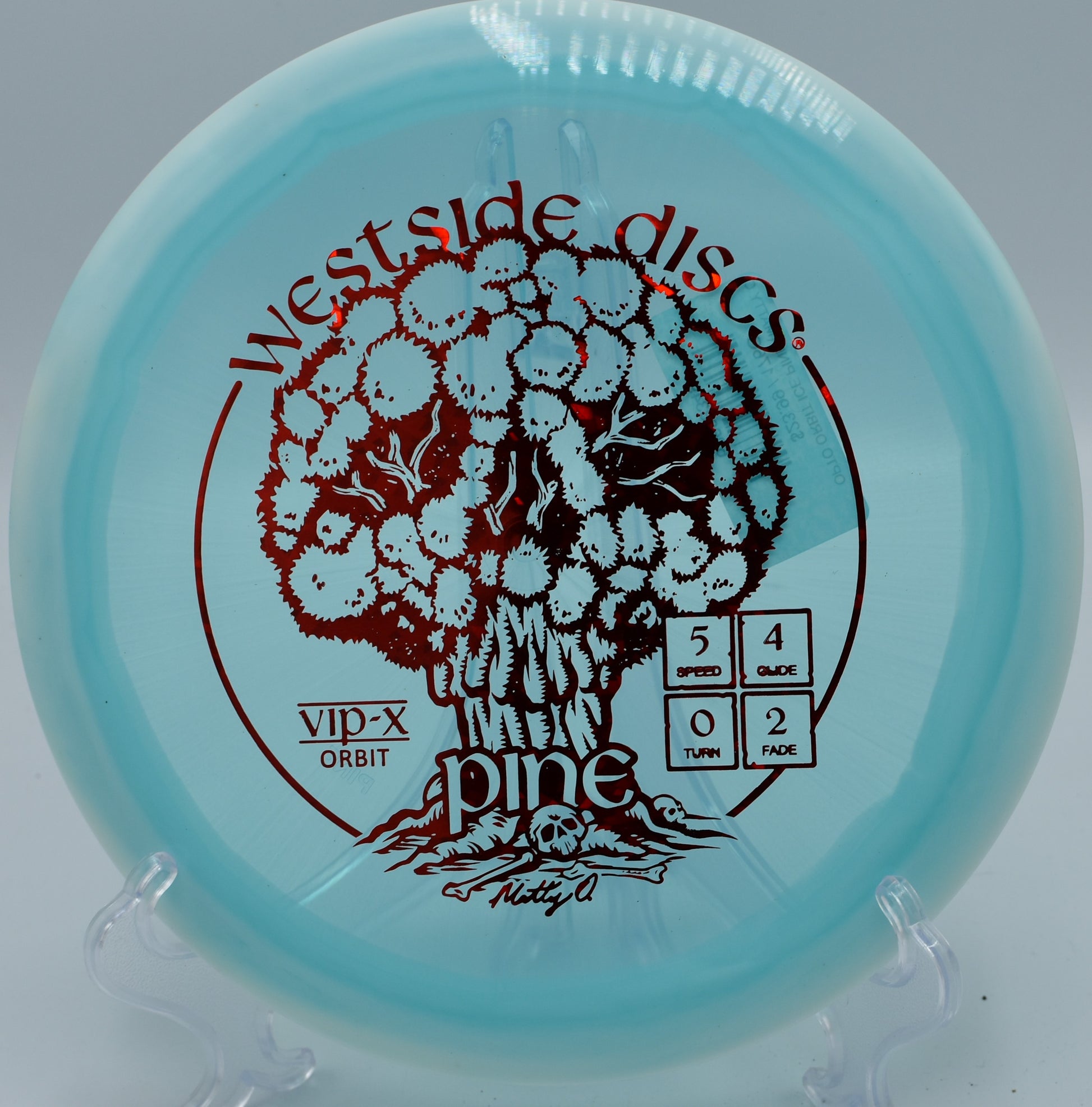 VIP-X Orbit Pine (Matty O) disc golf midrange, exceptional accuracy and glide. Available nationwide, including Richmond, VA.