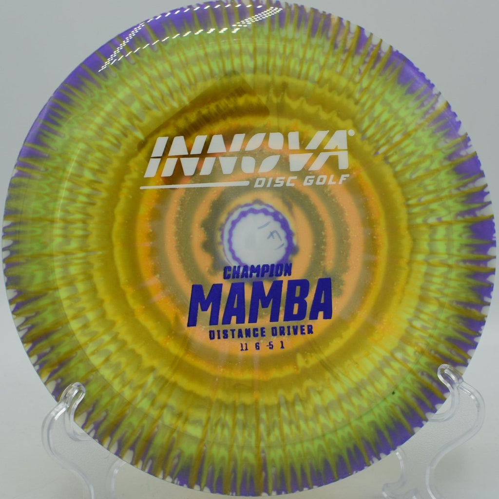 I-Dye Champion Mamba at The Fort DGC, Ogden UT built for smooth hyzer flips and glide