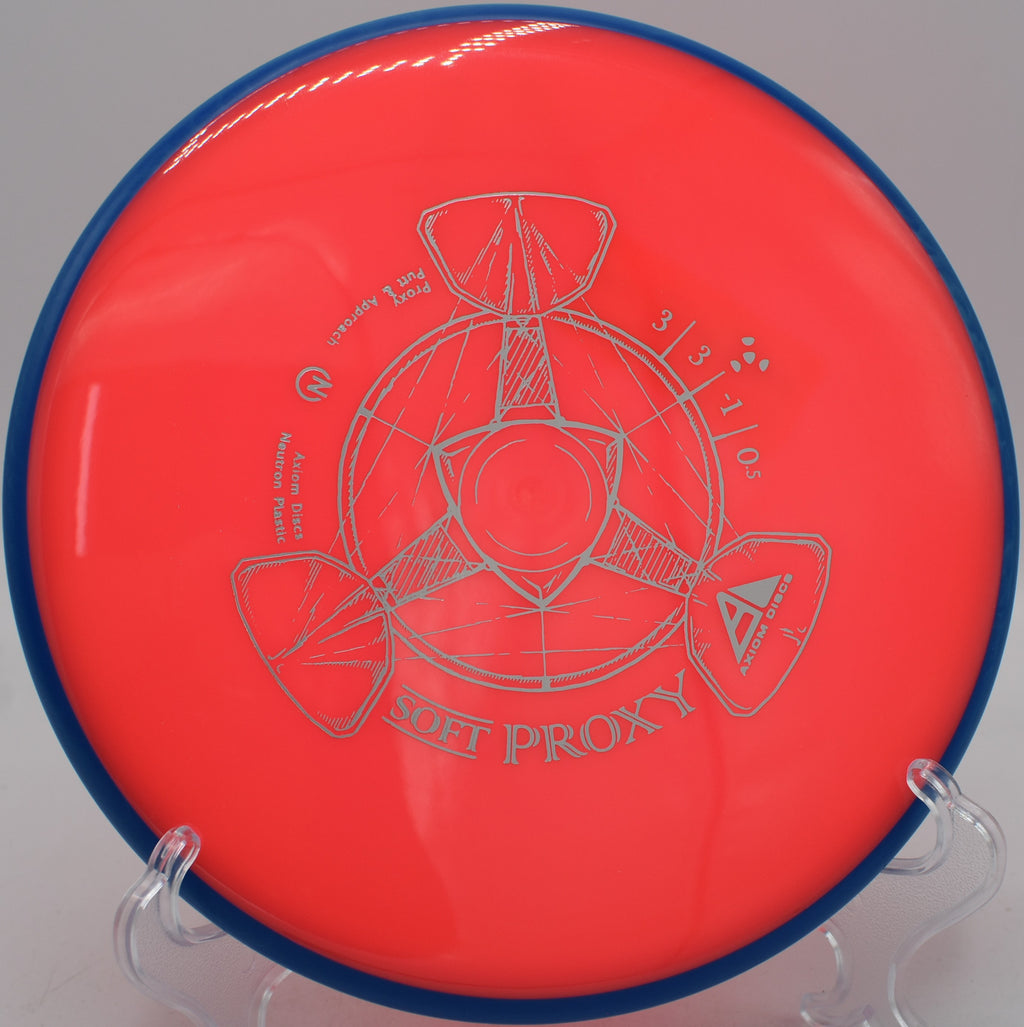 MVP Proxy soft premium plastic gliding straight at Idlewild Disc Golf Course in Burlington, Kentucky