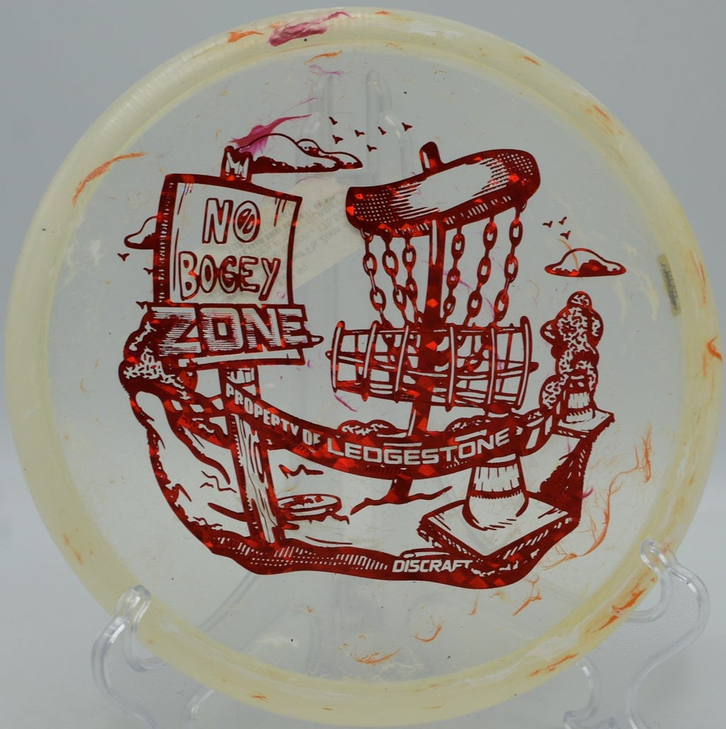 Jawbreaker Z Super Flx Zone reliable fade approach at Persimmon Ridge Disc Golf Course in Greenbrier, Arkansas