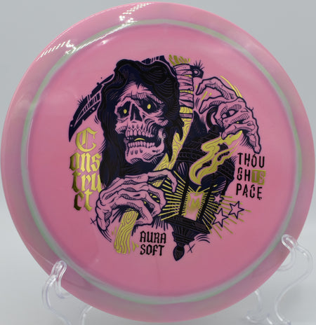 Aura Soft Construct stable distance driver shaping long flex line at Maple Hill DGC in Leicester, MA