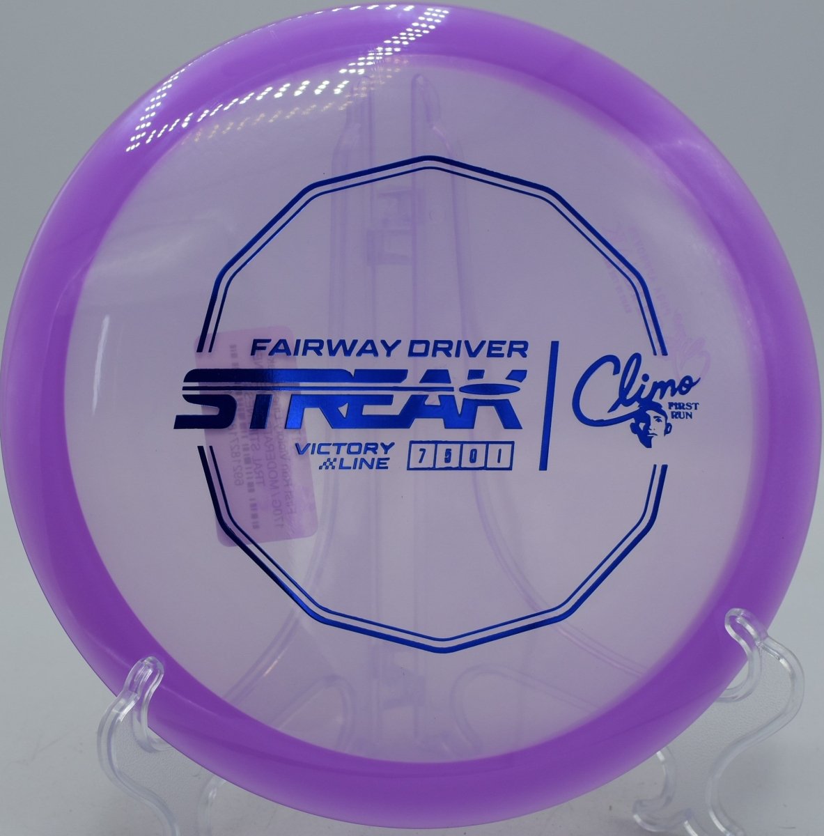 Victory Line Streak disc in Wyoming for controlled distance shots nationwide shipping