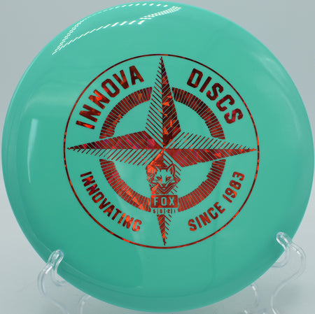 Innova Star Fox hyzer flip fairway drive at Maple Hill in Leicester, Massachusetts