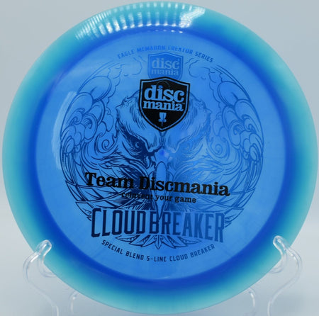 Discmania Creator Series Cloud Breaker max-distance flex line at Maple Hill Disc Golf Course in Leicester, Massachusetts