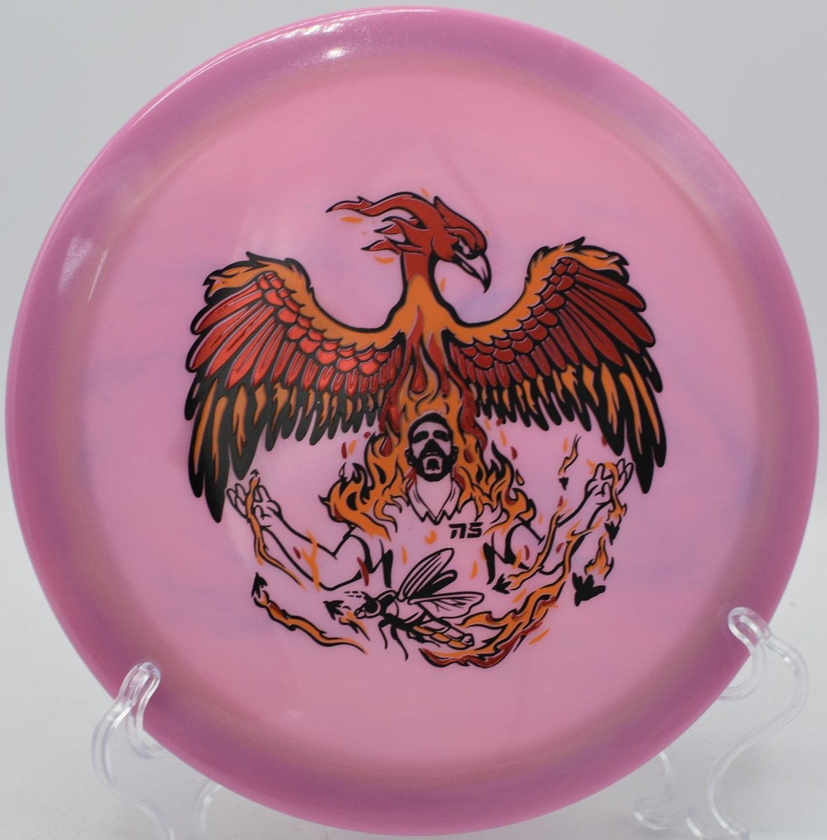 Classic Glow Champion Firebird at Hornets Nest DGC, Charlotte NC for forehand placement accuracy