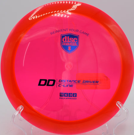 Discmania C-Line DD distance driver flying consistent S-curves at Water Works Park Disc Golf Course in Kansas City, Missouri.