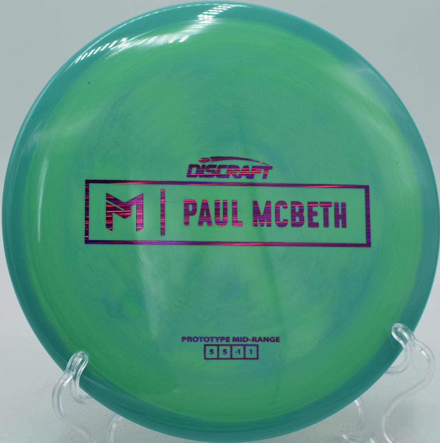 Malita released softly from the hand on a gentle turnover at Howell Township DGC in New Jersey