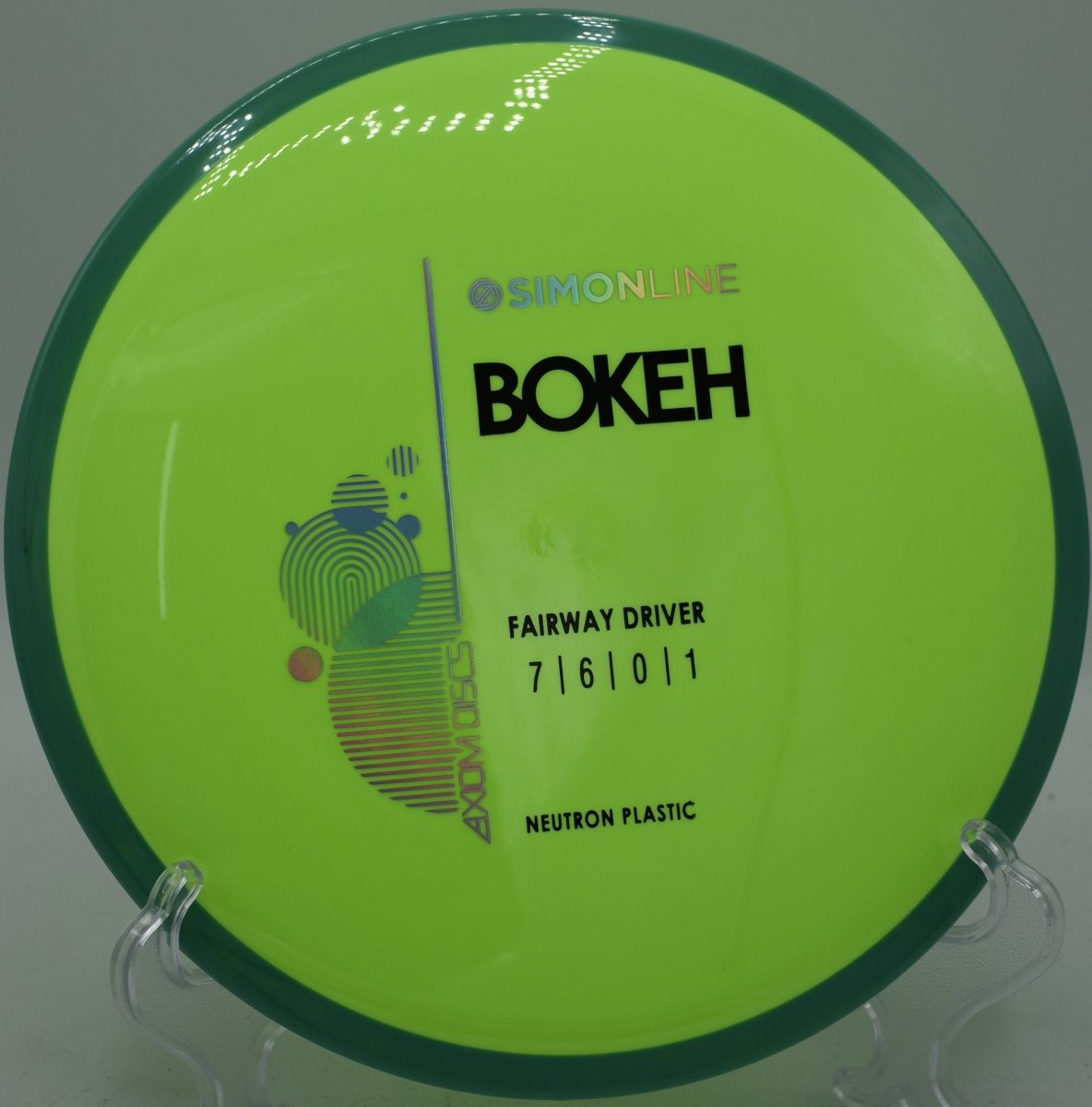 Axiom Neutron Bokeh displayed at The Hollows DGC, Manchester TN for dependable shot shaping