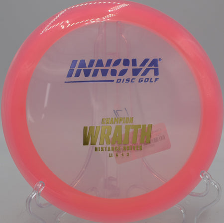 Innova Champion Wraith high-speed driver flying straight with reliable fade at Idlewild Disc Golf Course in Burlington, Kentucky