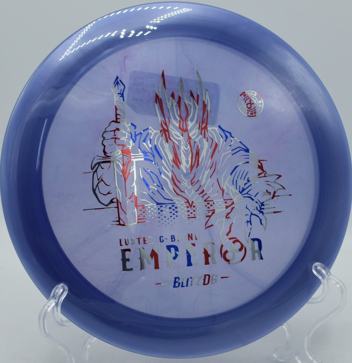 Blitz Disc Golf Emperor at Jones East DGC, Emporia KS for controlled power and glide