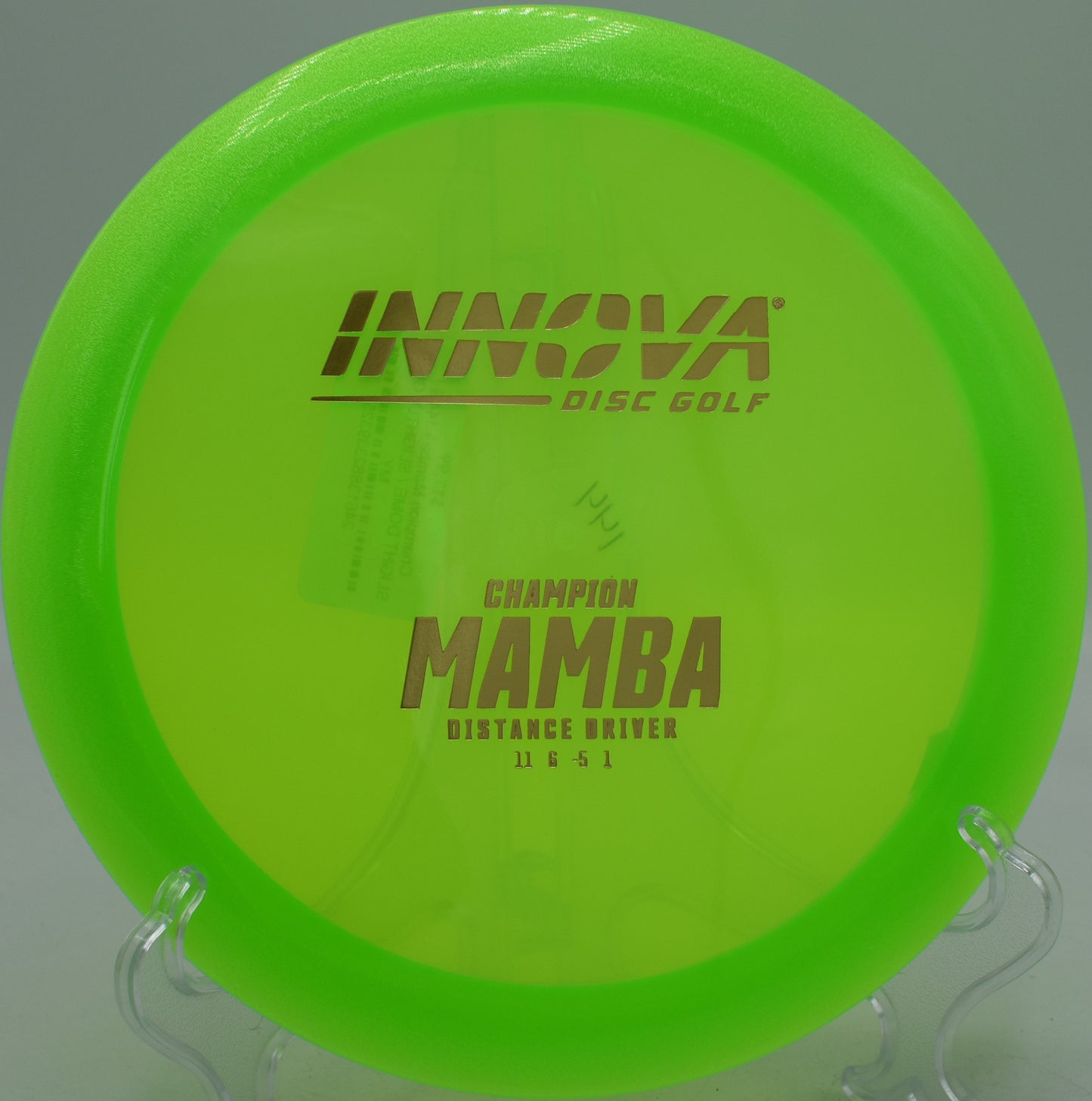 Disc golfer shaping a sweeping anhyzer with a Champion Mamba at DeLaveaga Disc Golf Course in Santa Cruz, California