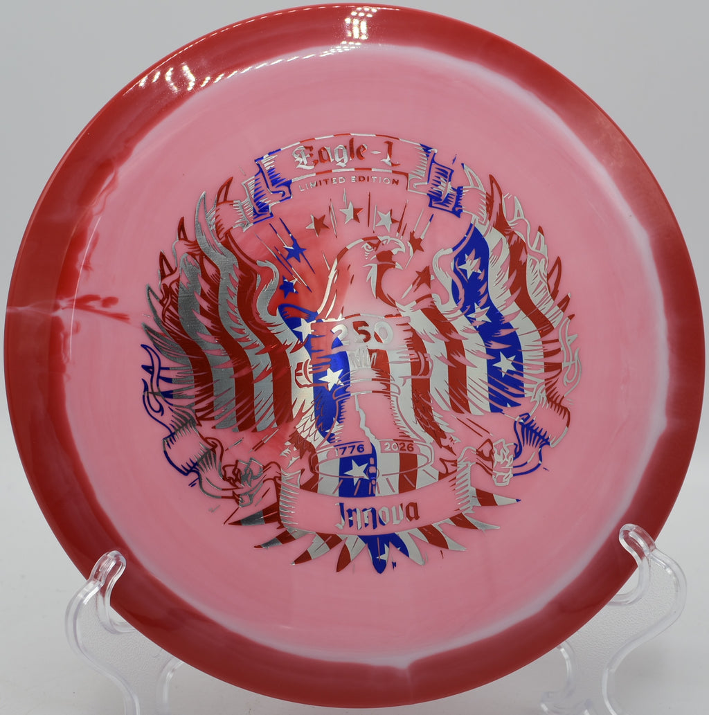 Fourth of July Eagle-L at Camp Canaan DGC, Rock Hill SC for controlled backhand shots
