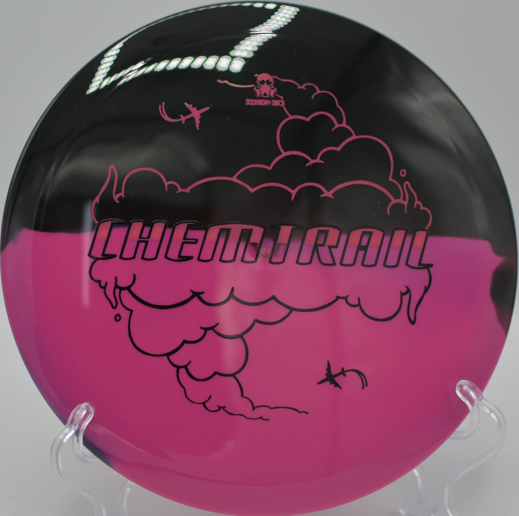 Retina Chemtrail flying straight with full glide at Tyler’s Landing Disc Golf Course in Council Bluffs, Iowa.