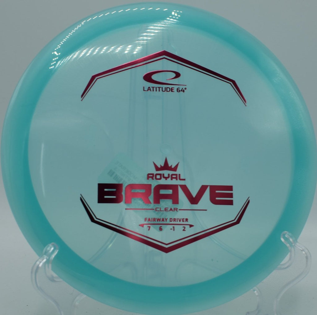 Clear Brave fairway driver preferred in Idaho with nationwide shipping for hyzer flip distance lines