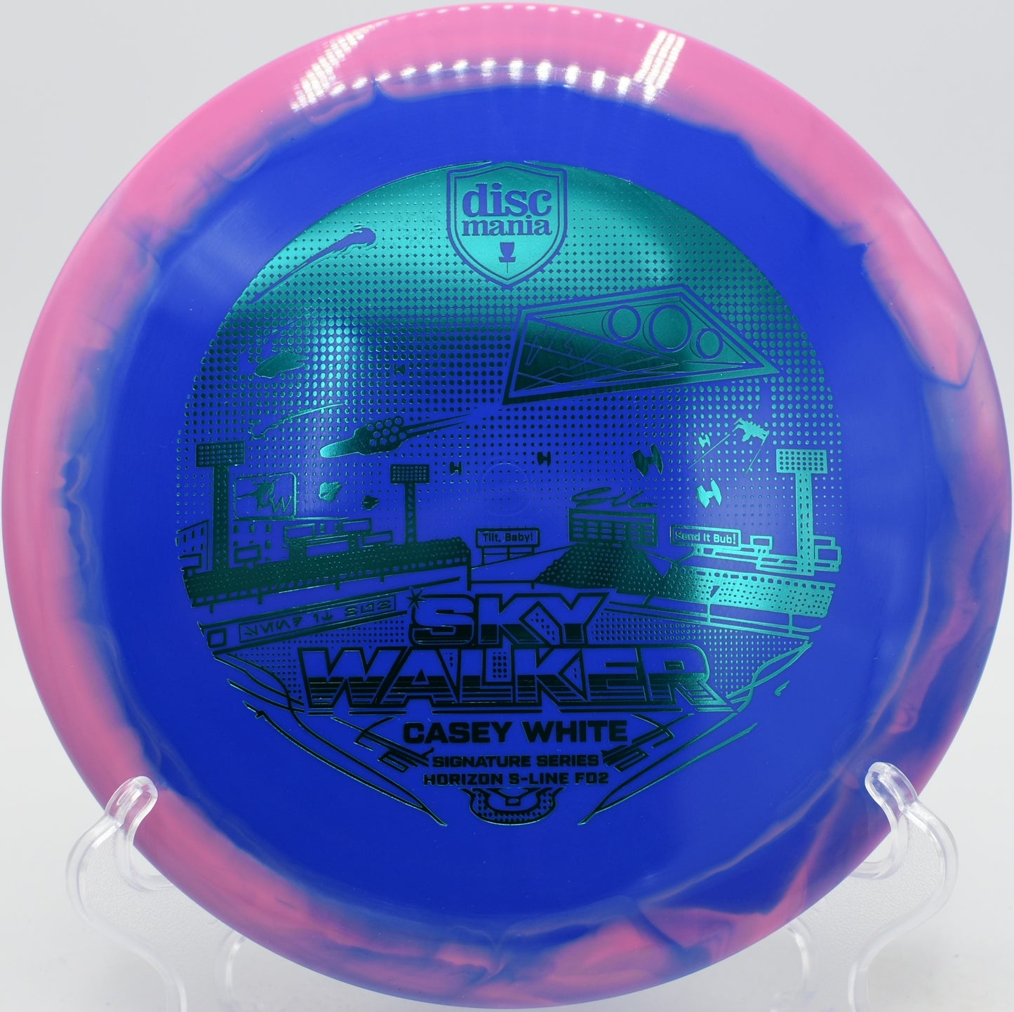 Horizon S-Line FD2 dual-tone stable driver at The Beast Disc Golf Course in Waco, Texas