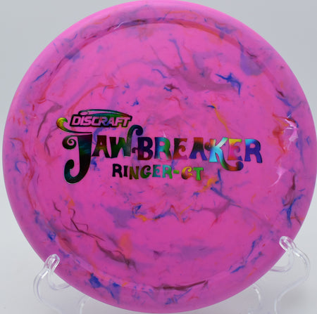 Discraft Ringer GT Jawbreaker – Ideal for touch forehands and windy putts at Tamarack Disc Golf Course in Idaho.

