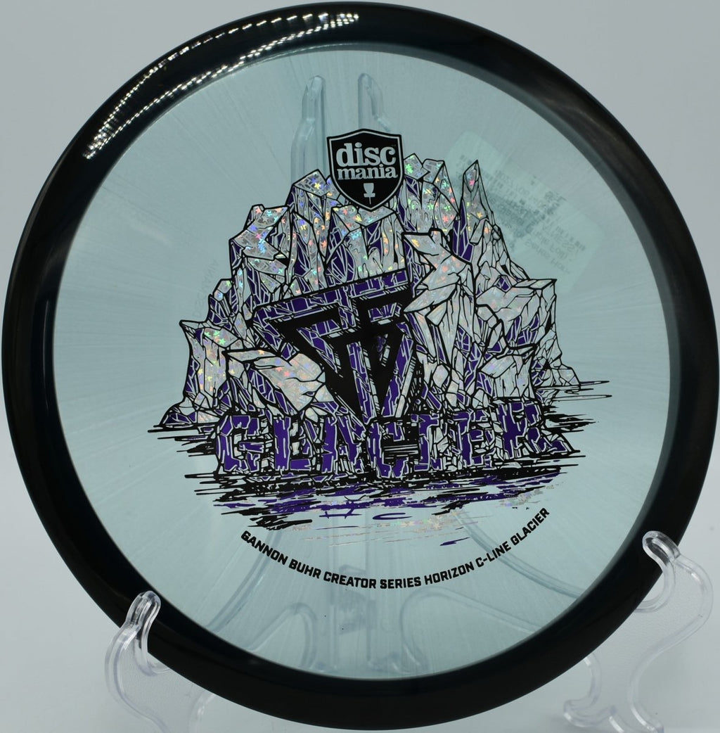 Discmania Glacier stable hyzer placement shot at Hornets Nest Park in Charlotte, North Carolina