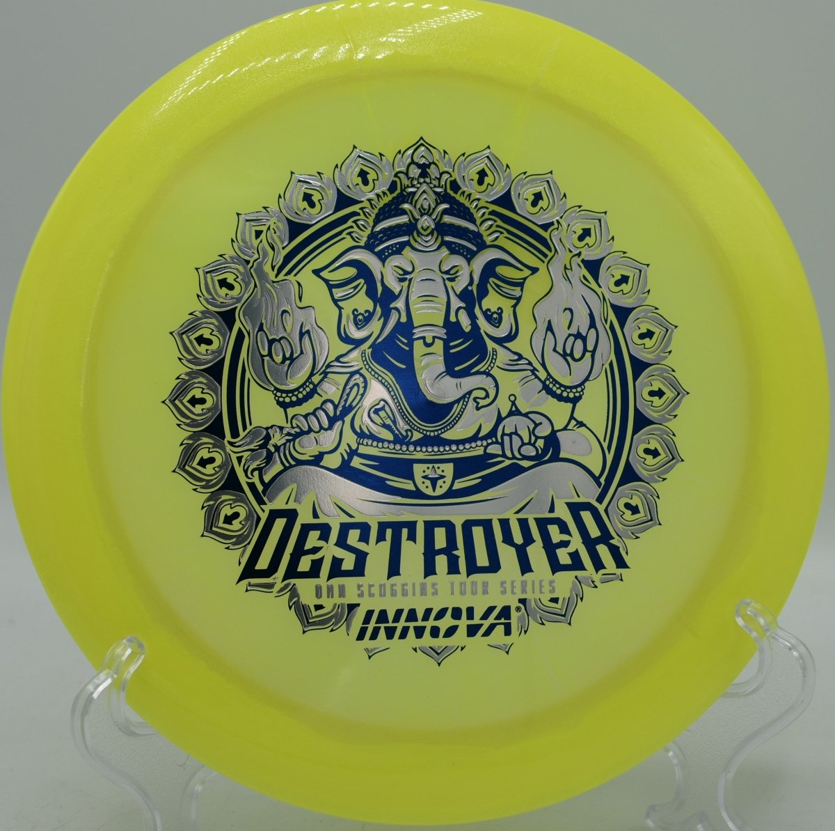 Ohn Scoggins Glow Destroyer at Brewster Ridge DGC, Jeffersonville VT for distance and control