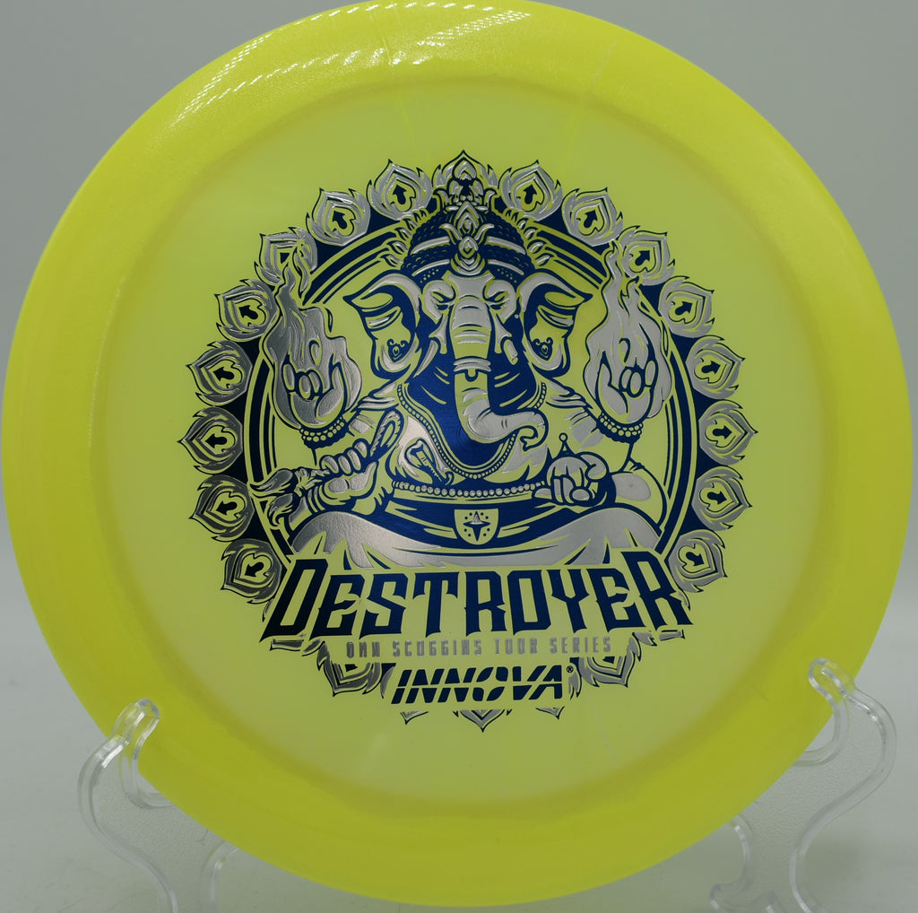 Ohn Scoggins Glow Destroyer at Brewster Ridge DGC, Jeffersonville VT for distance and control