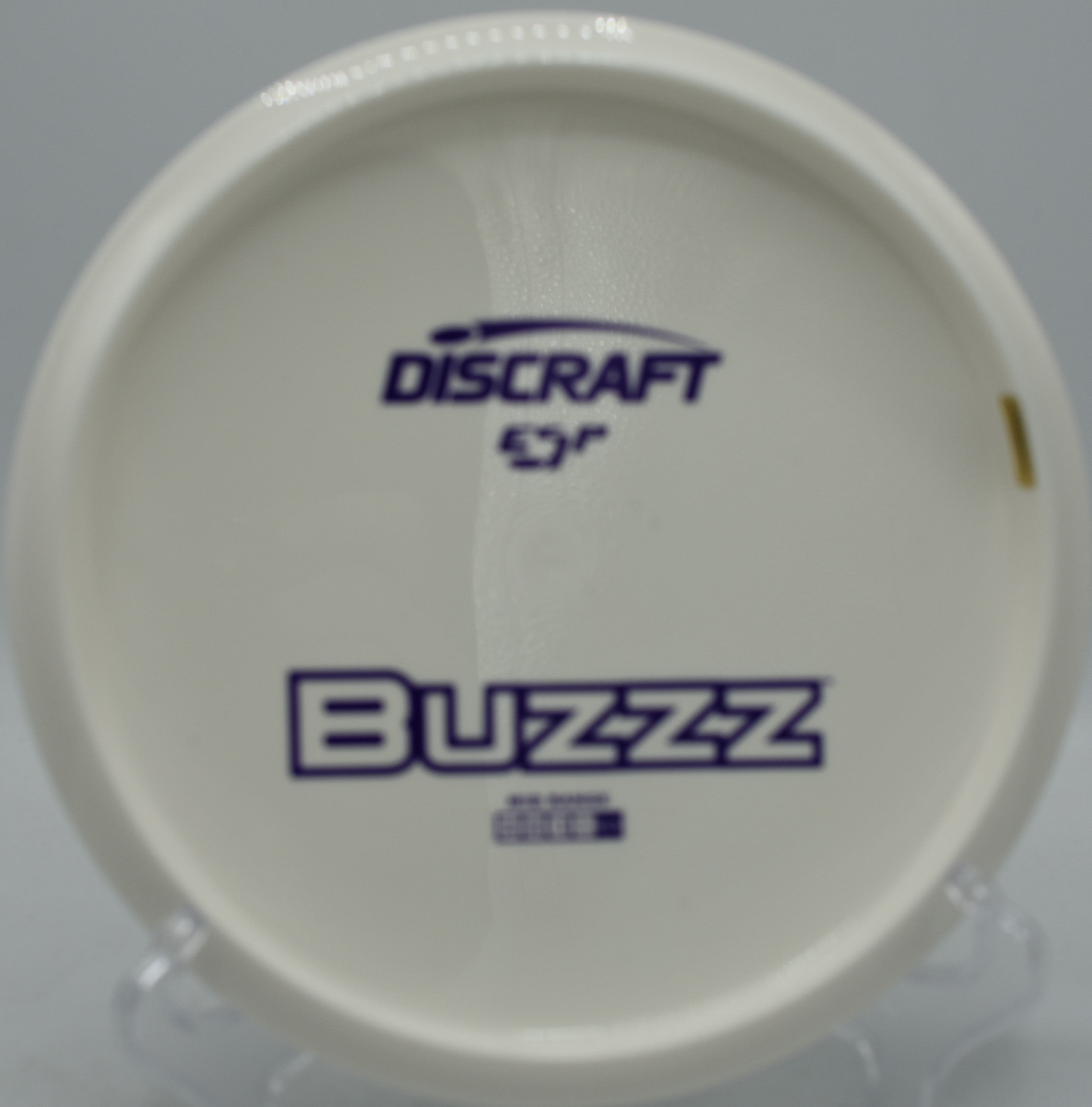Solid White ESP Buzzz midrange at Maple Hill DGC, Leicester MA for straight flights and dependable control