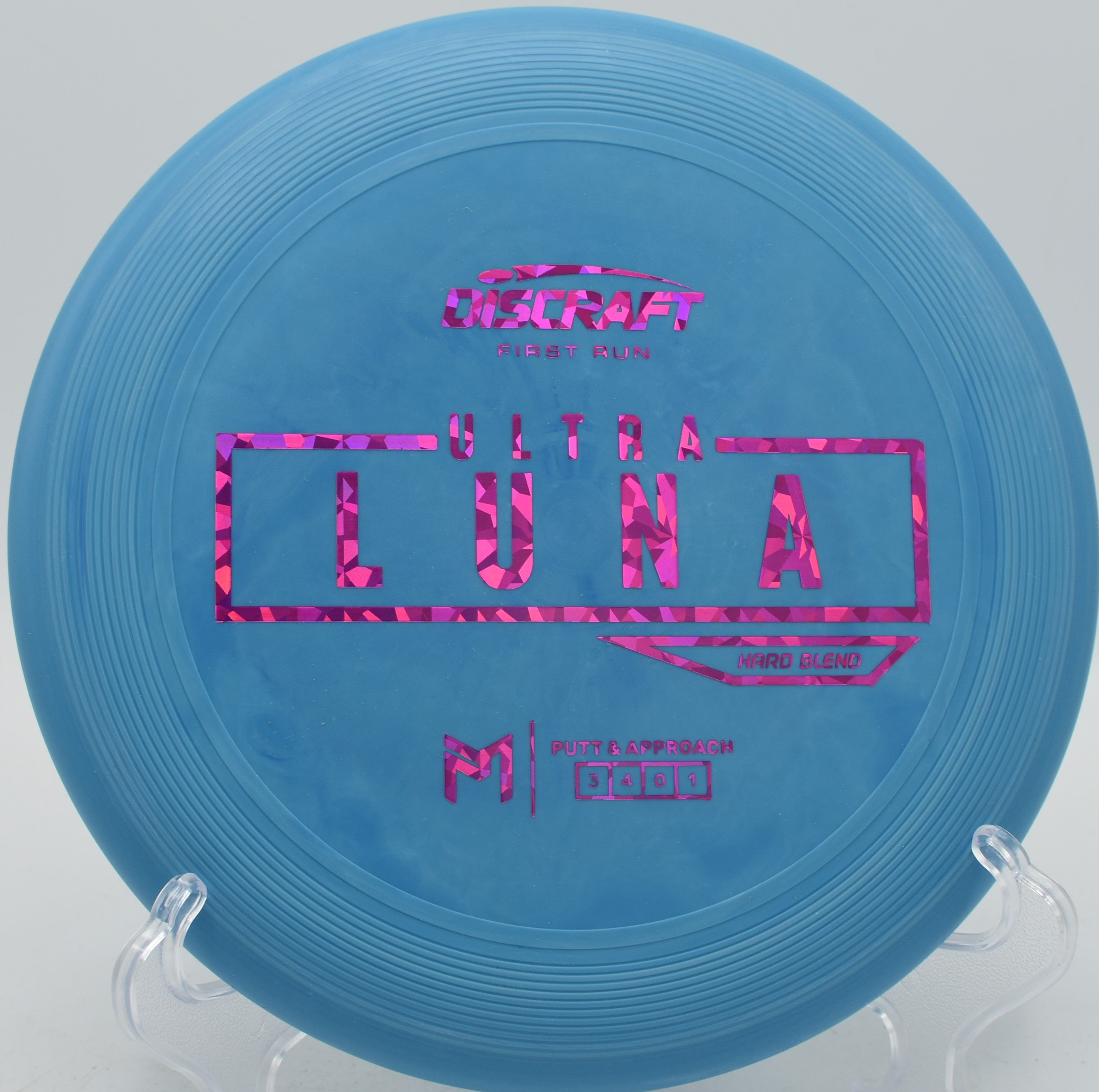 Paul McBeth UltraLuna displayed at Roy G Guerrero DGC, Austin TX for smooth approach control