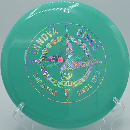 Star Fox glide-heavy turnover shot at Sunset Hills DGC in Pekin, Illinois