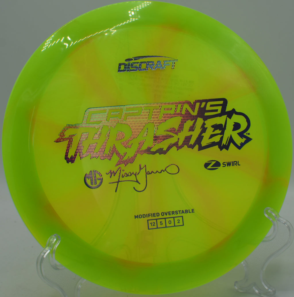 Z Swirl Captain's Thrasher at Hidden Ridge DGC, West Milford NJ for distance placement