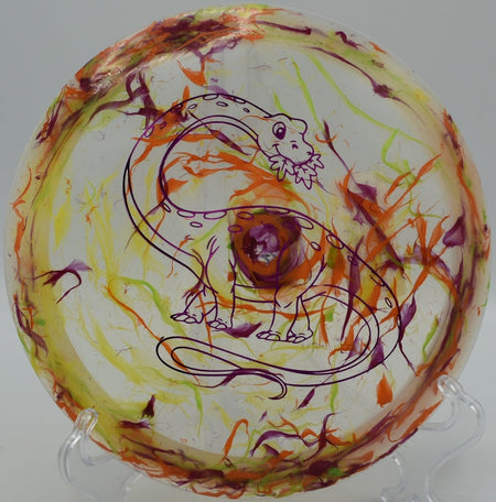 Egg Shell Diplodocus beginner disc popular in Colorado for smooth, straight glide