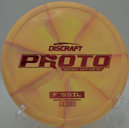 Ricky Wysocki Prototype Fossil stable midrange popular with Spokane disc golfers across the USA