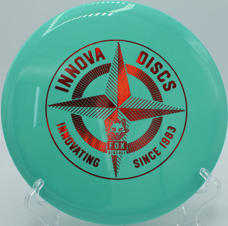 Innova Star Fox parked circle one at Fountain Hills Disc Golf Course in Fountain Hills, Arizona