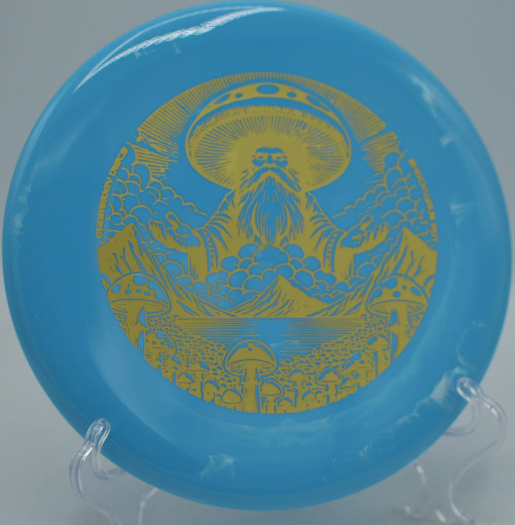 Rot Shockwave Doomsday Discs precision putt and approach disc crushing windy upshots at Harmon Hills Disc Golf Course in Fall Branch, Tennessee.