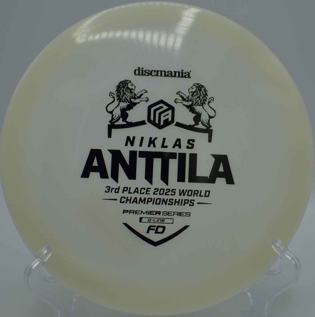 Premier Series FD Q-Line floating smooth and torque-resistant at Milo McIver State Park Disc Golf Course in Estacada, Oregon.