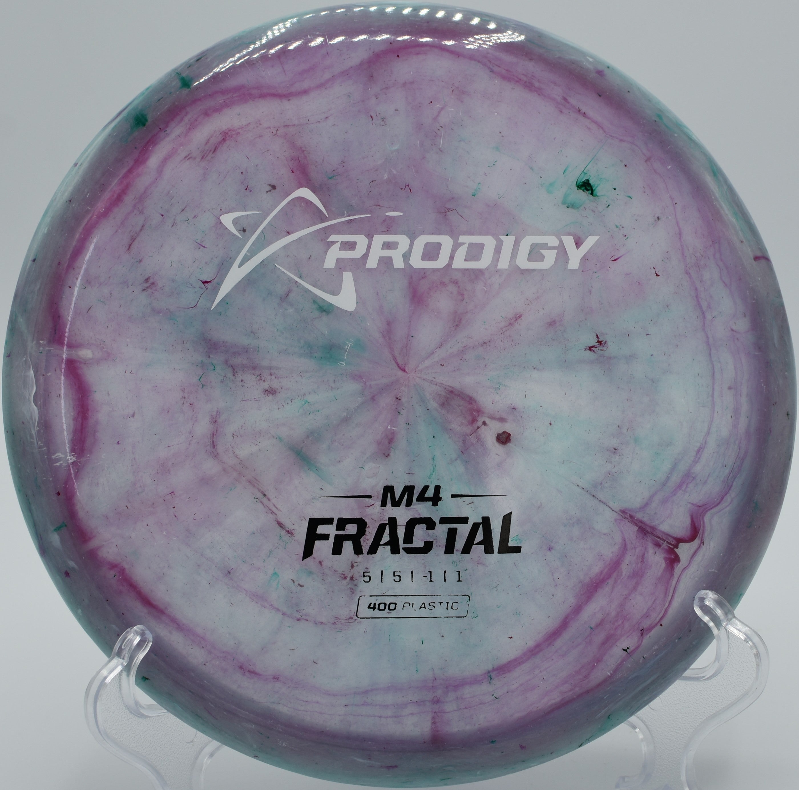 400 Fractal M4 disc golf midrange flying a laser-straight line at Lake Olmstead Disc Golf Course, Augusta, Georgia