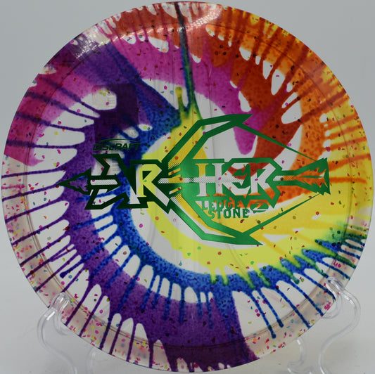 Confetti Z Archer understable midrange flipping up at Blue Ribbon Pines in Minnesota