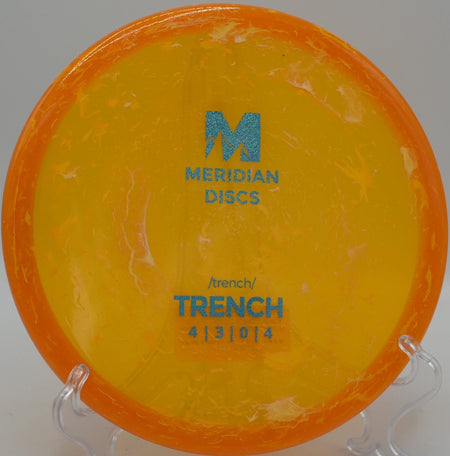 Marbled Clarus Trench short flex line finishing hard at Hornets Nest Park in Charlotte, North Carolina