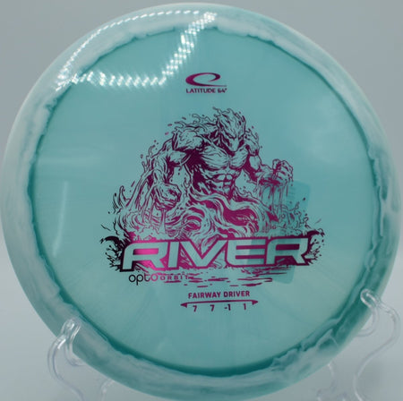 Latitude 64 Opto Orbit River featured at Northwood Black DGC, Morton IL for smooth fairway control