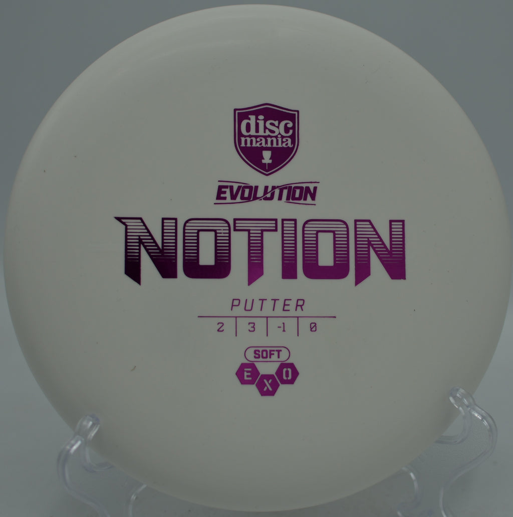 Gentle hyzer approach with the Exo Soft Notion at Fountain Hills Disc Golf Course in Fountain Hills, Arizona.