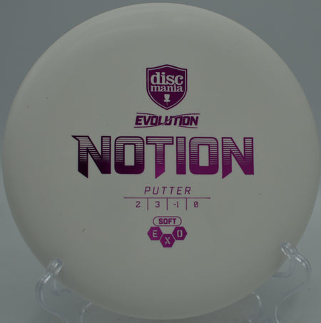 Gentle hyzer approach with the Exo Soft Notion at Fountain Hills Disc Golf Course in Fountain Hills, Arizona.