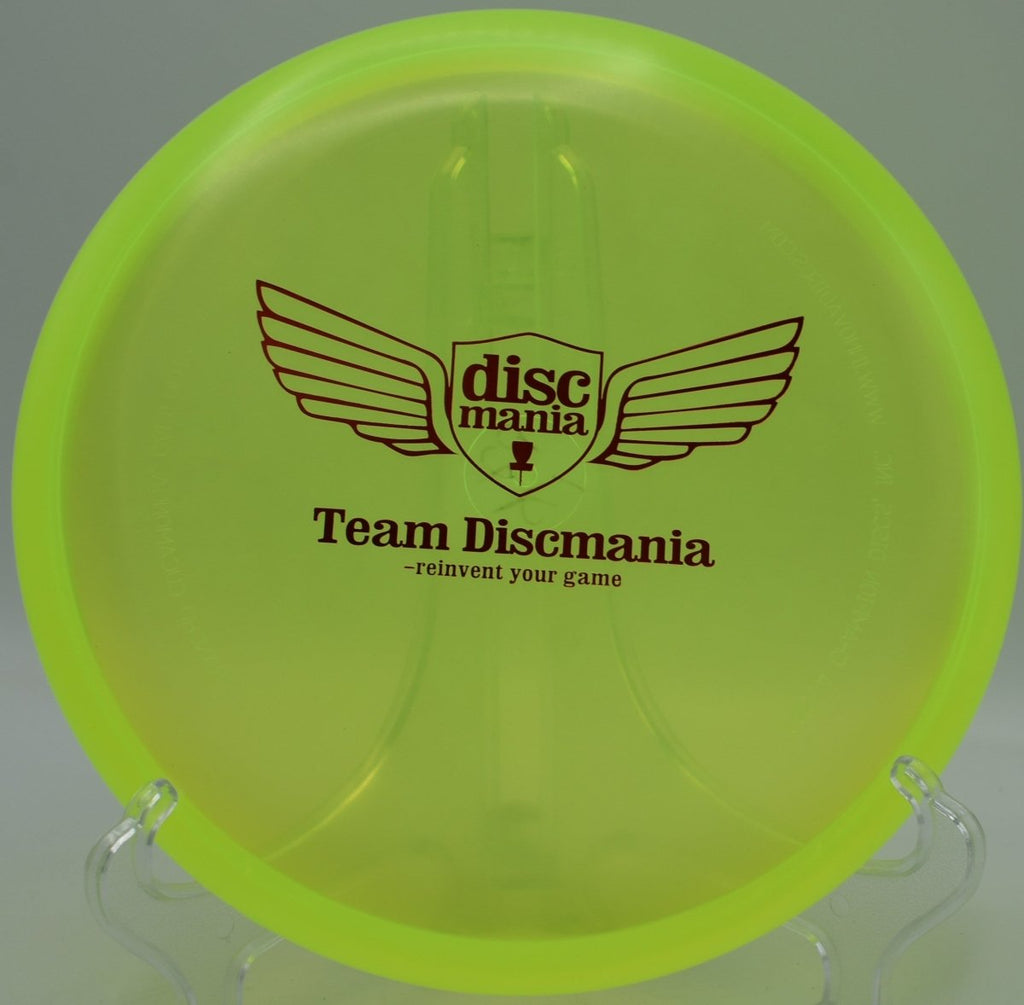 Discmania C-Line P2 stable putter drive with clean release at Milo McIver State Park Disc Golf Course in Estacada, Oregon