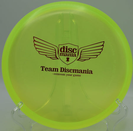 Discmania C-Line P2 stable putter drive with clean release at Milo McIver State Park Disc Golf Course in Estacada, Oregon