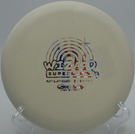 Glow Wizard glowing approach at Blue Ribbon Pines Disc Golf Course in East Bethel, Minnesota