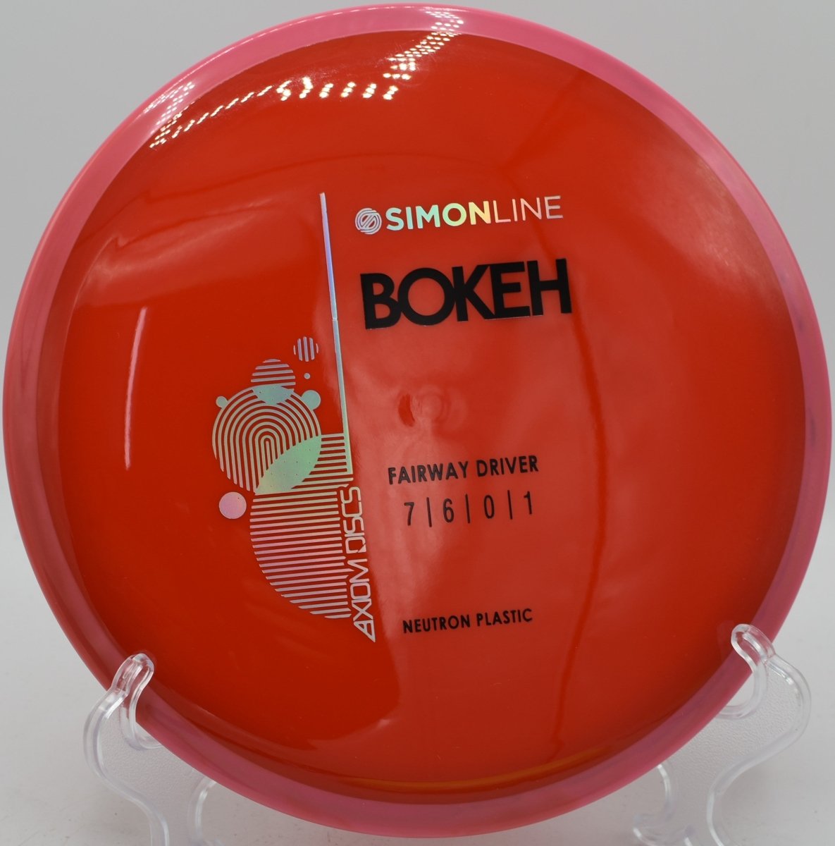 Axiom Neutron Bokeh featured at Rockburn Branch DGC, Elkridge MD for controlled placement golf