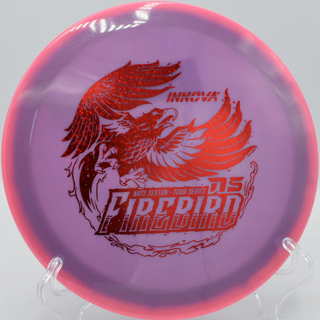 2025 Sexton Firebird holding firm on an overstable flex line at Persimmon Ridge DGC in Jonesboro, Arkansas.

