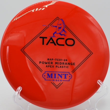 Mint Discs Taco in Apex plastic holding the line with torque resistance and a late fade at Maple Hill Gold in Leicester, Massachusetts