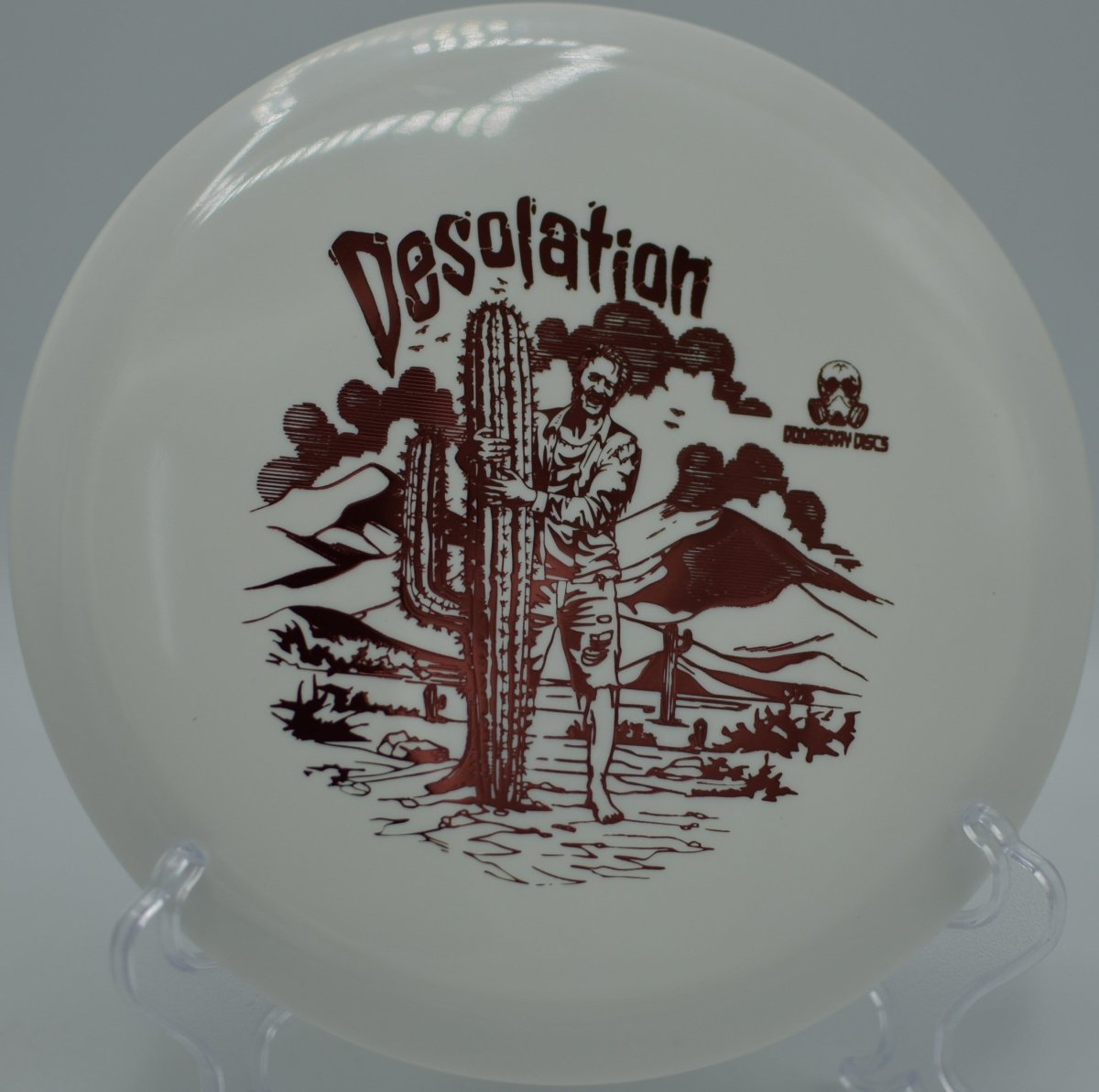 Survival Desolation overstable midrange disc trusted for forehand control on courses in Colorado and Utah