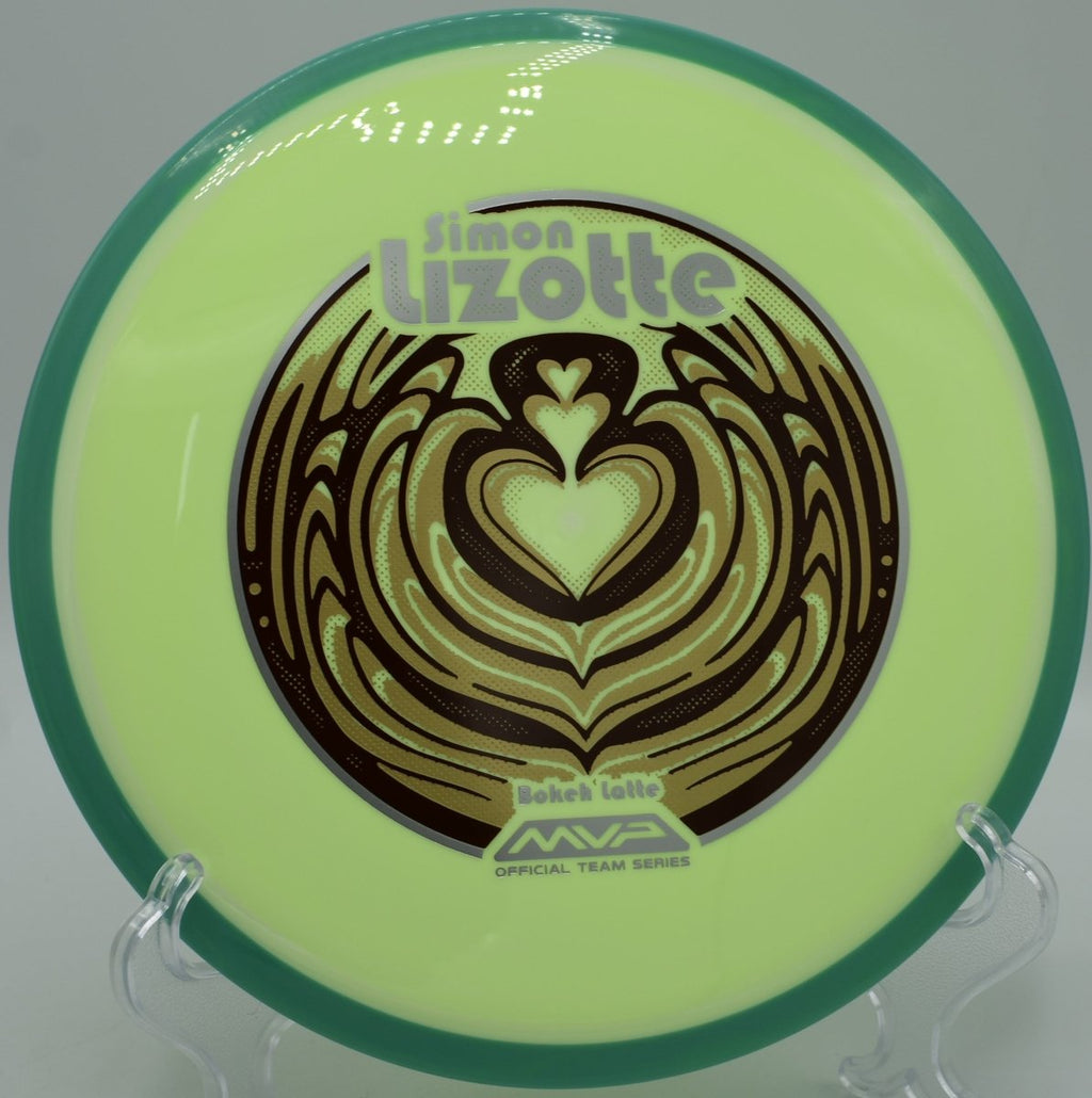 Simon Lizotte Neutron Bokeh full flex line at Trinity Links Disc Golf Course in Lockport, Illinois