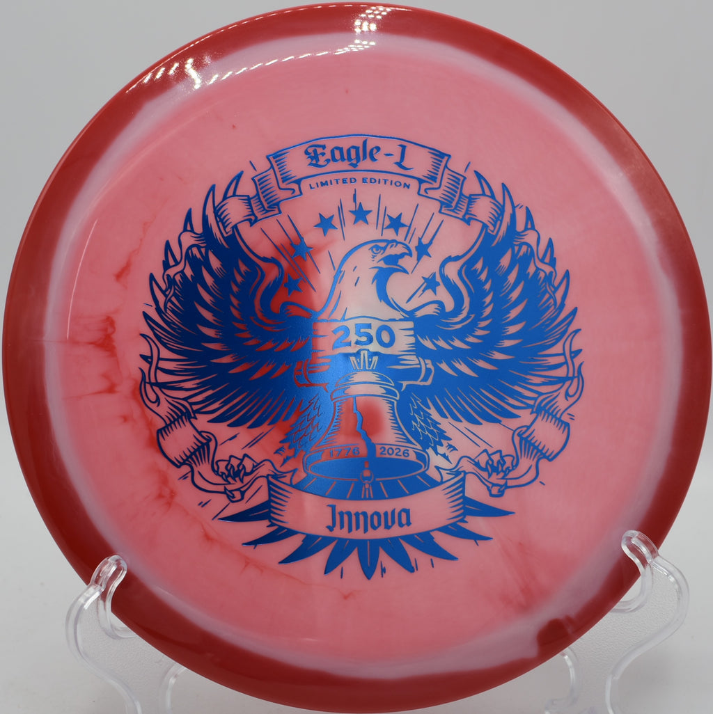 Fourth of July Eagle-L at Water Works DGC, Kansas City MO for precision golf lines
