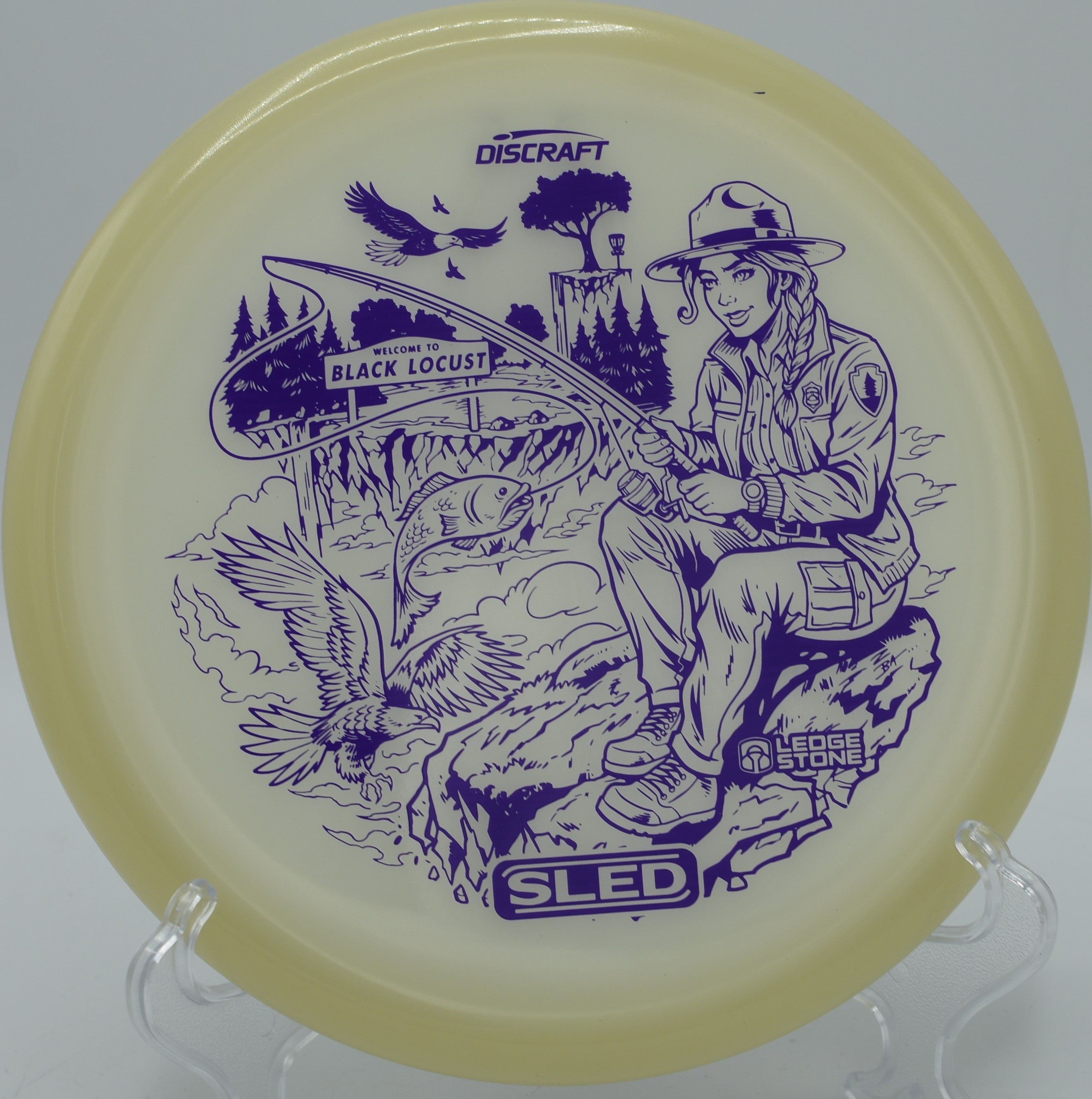 Mega Glo Sled-Pro Worlds Edition